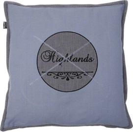 Zierkissen In The Mood Highlands Cross Blau (50 x 50 cm)
