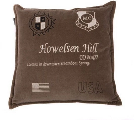 Coussin Décoratif In The Mood Howelsen Velours Taupe (50 x 50 cm)