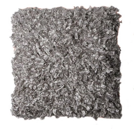 Zierkissen In The Mood Shaggy Silber (50 x 50 cm)