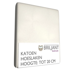 Hoeslaken Kinder Briljant Ecru (Katoen)