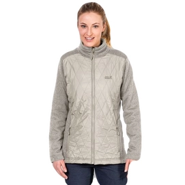 Fleecejacke Jack Wolfskin Caribou Crossing Altis Light Sand Damen