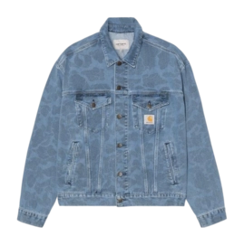 Veste Carhartt WIP Unisex Duck Helston Camo Duck Blue