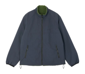 Jacket Gramicci Men Reversible Sherpa Olive Navy | Sneaker