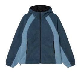 Jacke Obey Obey Alta Fleece Herren Blue Multi