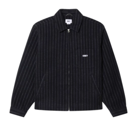 Jacket Obey Men Obey Vernon Zip Navy Multi