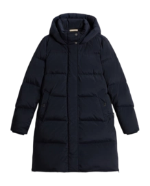 Jacket Woolrich Women Kelly Jacket Melton Blue