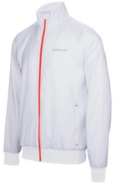 Tennisjas Babolat Core Club Jacket Boy White