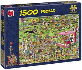 Puzzel Jumbo Ascot Paardenrace (1500 Stukjes)