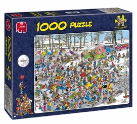 Puzzel Jumbo Op Glad Ijs (1000 Stukjes)