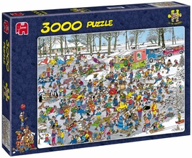 Puzzel Jumbo Op Glad Ijs (3000 Stukjes)