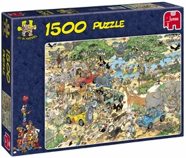 Puzzel Jumbo Safari (1500 Stukjes)