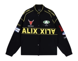 Jas Alix The Label Women Racer Jacket Black