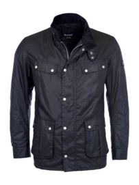 Jas Barbour International Men Duke Wax Jacket Black