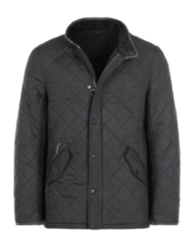 Jas Barbour Men Powell Quilted Jacket Black