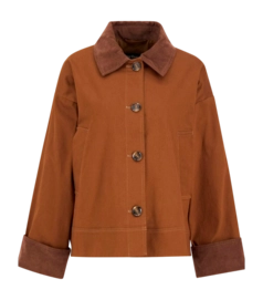 Jas Barbour Women Abbey Casual Rust Brown