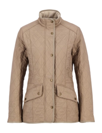 Jas Barbour Women Cavalry Polarquilt Light Fawn