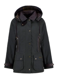 Jas Barbour Women Ivy Wax Jacket Fern