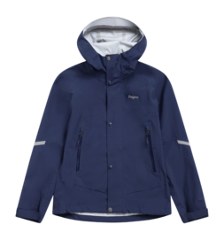 Jas Bergans Kids Junior 3L Shell Jacket Navy Blue Regular Fit