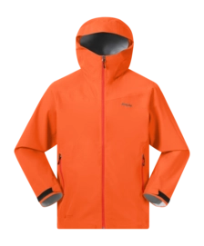 Jas Bergans Men Essentials 2.5L Shell Jacket Lava Regular fit
