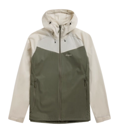 Jas Bergans Men Microlight Green Mud/Bone White Regular Fit