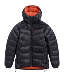 Jas Bergans Men Rabot Allround Down Jacket Dark Shadow Grey/Lava Regular Fit