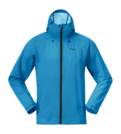 Jas Bergans Men Rabot Windbreaker Jacket Dark Aqua Lagoon Regular Fit