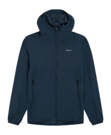 Jas Bergans Men Rabot Navy Blue Windbreaker Regular Fit