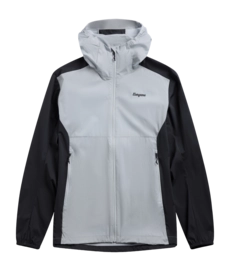 Jas Bergans Men Rabot Windbreaker Pearl Grey/Dark Shadow Grey Regular Fit