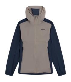 Jas Bergans Men Rabot Windbreaker Rock Taupe/Navy Blue Regular Fit