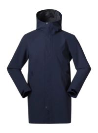 Jas Bergans Men Urban 2L Shell Coat Navy Blue Regular Fit
