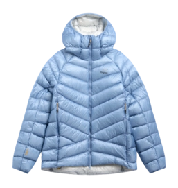 Jas Bergans Men Y LightLine Weightless Down Jacket Hood Elemental Blue 280 g