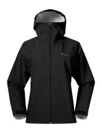 Jas Bergans Women Essentials 2.5L Shell Jacket Black Regular Fit