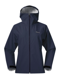 Jas Bergans Women Essentials 2.5L Shell Jacket Navy Blue Regular Fit