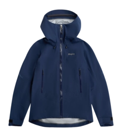 Jas Bergans Women Rabot Alpine 3L Shell Jacket Navy Blue Regular Fit