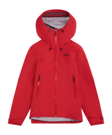 Jas Bergans Women Rabot Fire Red Light 3L Shell Regular Fit