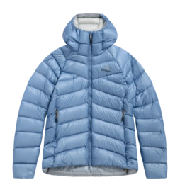 Jas Bergans Women Y LightLine Weightless Down Jacket Hood Elemental Blue Regular Fit