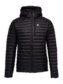 Jas Black Diamond Men Deploy Down 1.0 Hoody Black Slim Fit