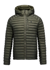 Jas Black Diamond Men Deploy Dark Moss Down 1.0 Hoody Slim Fit