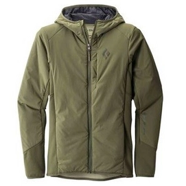 Jacket Black Diamond Women First Light Hybrid Hoody Burnt Olive