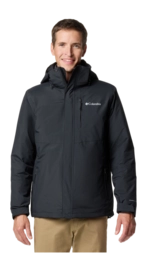 Jas Columbia Men Element Blocker III Interchange Jacket Black Regular Fit