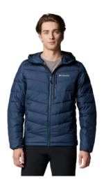 Jas Columbia Men Labyrinth Loop II Hooded Jacket Collegiate Navy Regular Fit