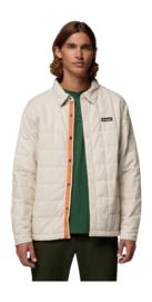 Jas Columbia Men Landroamer Quilted Shirt Jacket Dark Stone Regular Fit