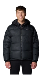 Jas Columbia Men Pike Lake II Hooded Jacket Black Regular Fit