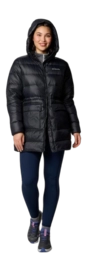 Jas Columbia Women Harmony Falls Mid Down Jacket Black Regular Fit
