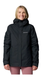 Jas Columbia Women Hikebound II Interchange Jacket Black 3 in 1