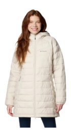 Jas Columbia Women Powder Lite II Mid Jacket Dark Stone Regular Fit