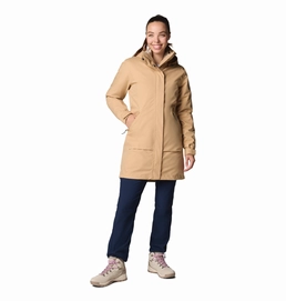 Jas Columbia Women Pulaski II Interchange Jacket Canoe Dark Stone 3 in 1