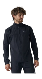 Jas Cortazu Men AR Active Softshell Jacket Black Regular Fit