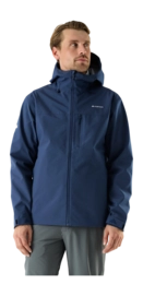 Jas Cortazu Men AR Hardshell Jacket 10M Dark Blue Regular Fit