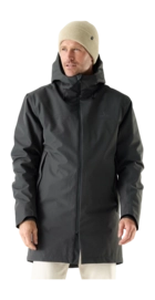 Jas Cortazu Men Delta INS Parka 10M Dark Grey Regular Fit